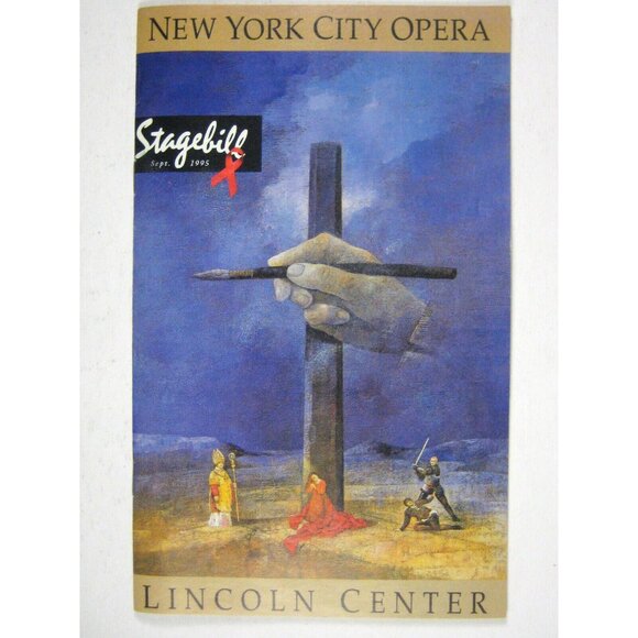 New City Opera Stagebill 1995 Don Giovanni Mozart Christine Brewer Krovytska - Picture 2 of 8